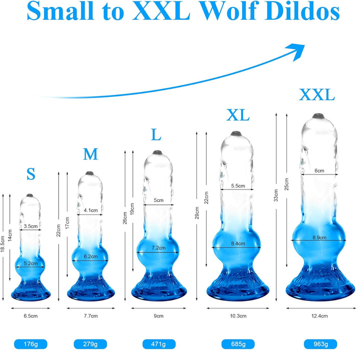 33 см XXL реалистичный фаллоимитатор в форме собаки с сильной присоской