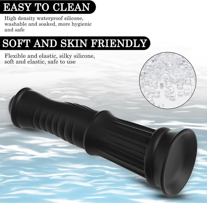 Dildo ar spēcīgu piesūcekni un unikālu faktūru baudījumam