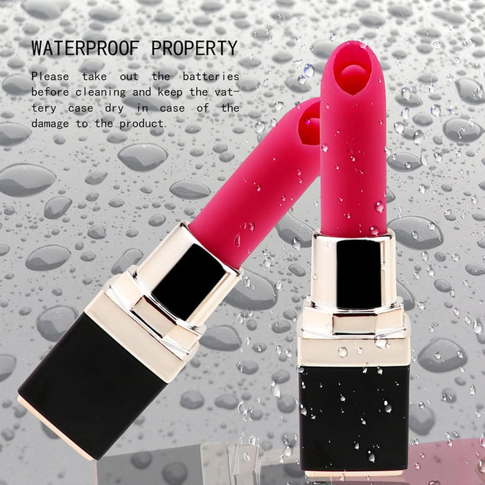 Silikona G punkta vibrators sievietēm – portatīvs lūpukrāsas dizains ar 10 vibrācijas režīmiem