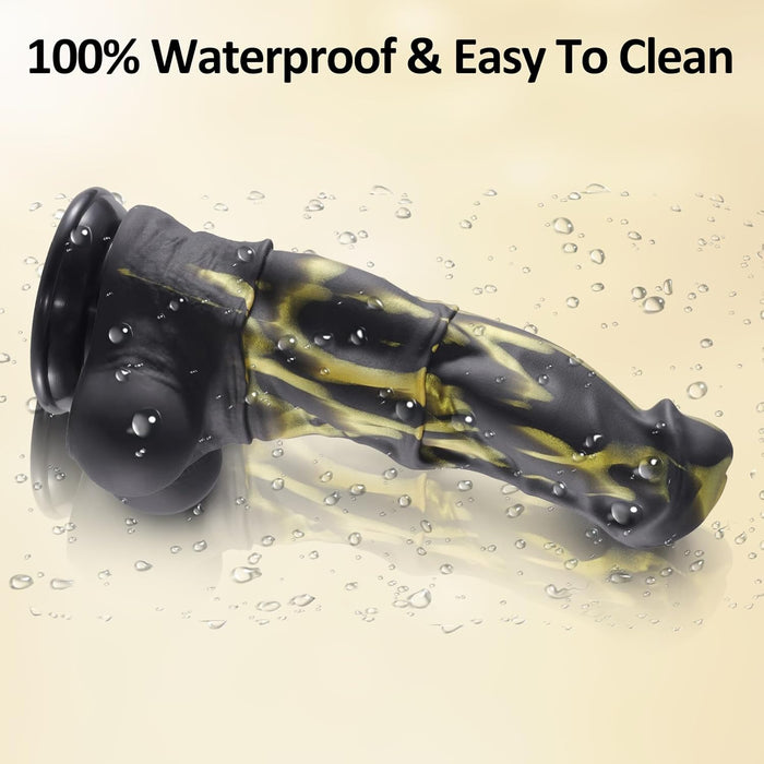 36cm liels monstrs dildo no silikona ar spēcīgu piesūcekni brīvroku lietošanai