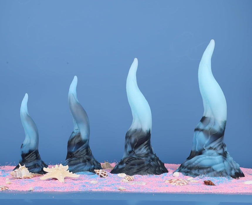 Luminiscentais 20,5 cm tentaculis dildo ar spēcīgu piesūcekni dziļai C un G punktu stimulācijai