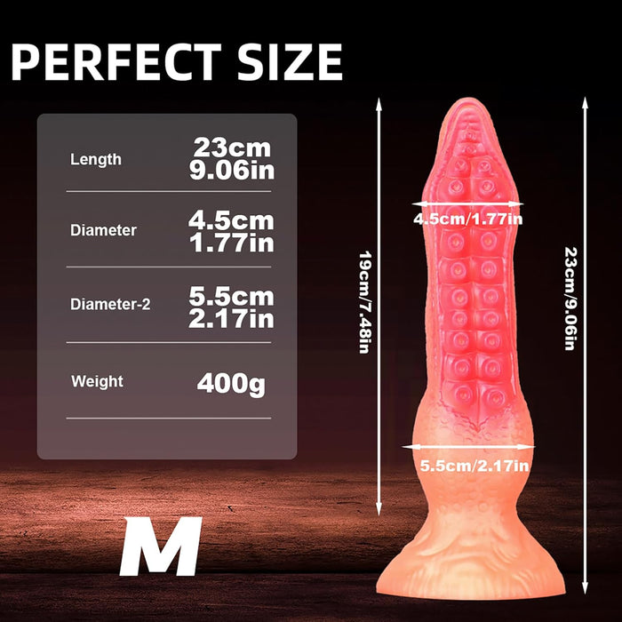 Осьминог Монстр дилдо из силикона с сильной присоской для женщин и мужчин