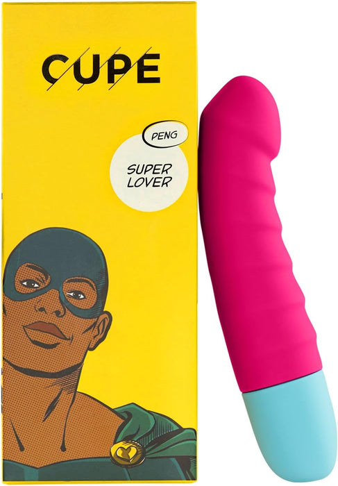 G-Punkta Vibrators ar 10 Vibrācijas Režīmiem – Maigs Silikons un Viļņots Kāts