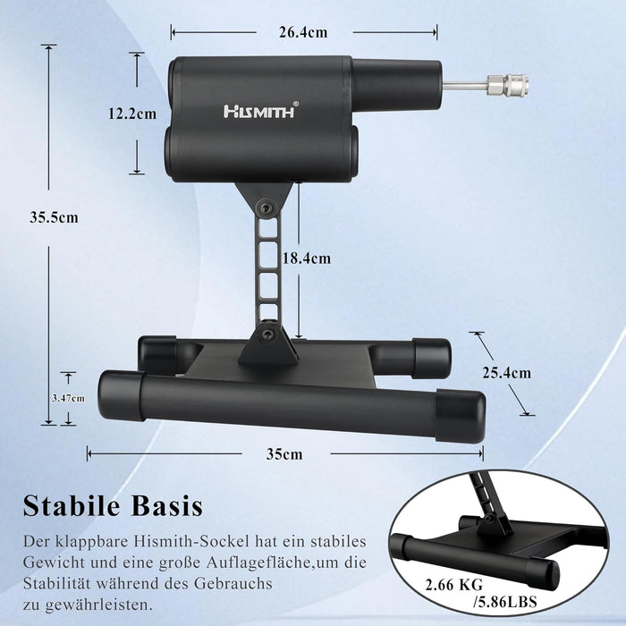 Pārnēsājama Saliekama Mīlas Mašīna ar 3-in-1 Vadību un Daudzstūra Regulēšanu