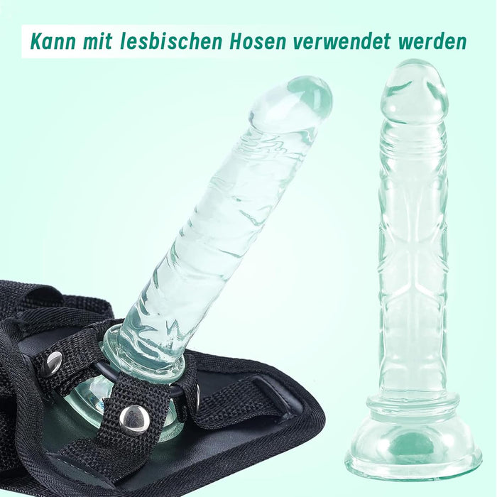 Набор из 3 силиконовых дилдо с сильной присоской разных размеров