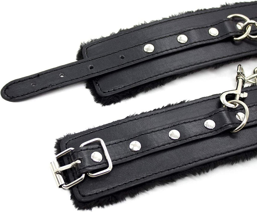 Набор BDSM с наручниками и маской для чувственных игр с сильной присоской