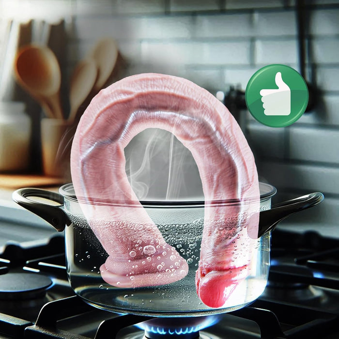 42 см реалистичный силиконовый гигантский дилдо с толстой головкой и сильной присоской