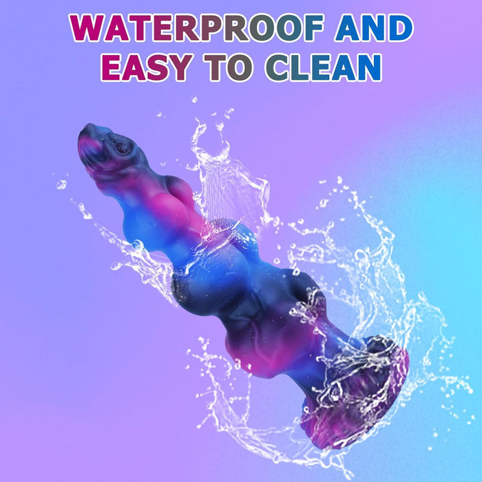 19.5 см Маленький Монстр Силиконовый Фаллоимитатор с Сильной Присоской