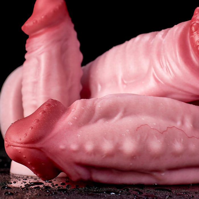 Liels biezs silikona Monster dildo ar spēcīgu piesūcekni