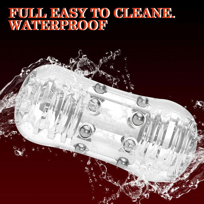 Реалистичный мужской мастурбатор с 3D текстурой и стимуляцией простаты с сильной присоской