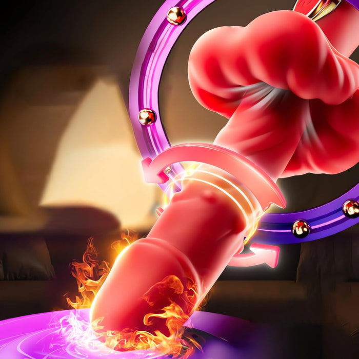 3-в-1 вибратор для женщин с 10 режимами вибрации и функцией нагрева