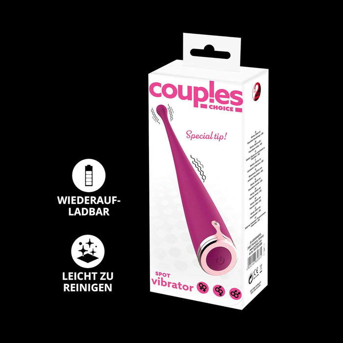Couples Choice Spot Vibrator – интенсивный вибратор для женщин с сильной присоской и 10 режимами