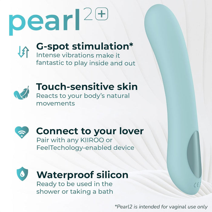 Interaktīvs Pearl2+ G punkta vibrators ar tālvadību
