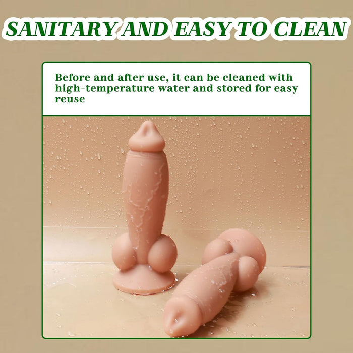 Большой фаллоимитатор 6.0 из жидкого силикона с сильной присоской