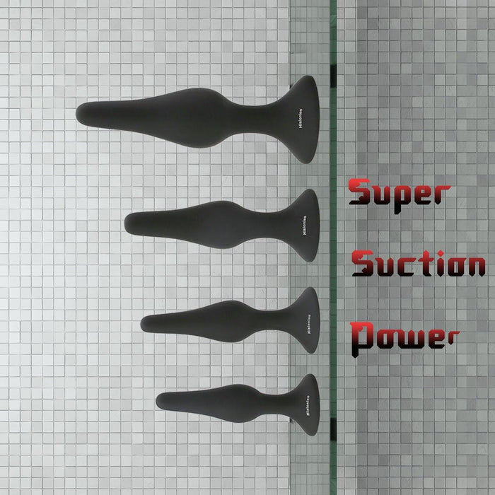 5 Daļu Anālo Tapsliņu Komplekti no Medicīniskā Silikona Komfortam