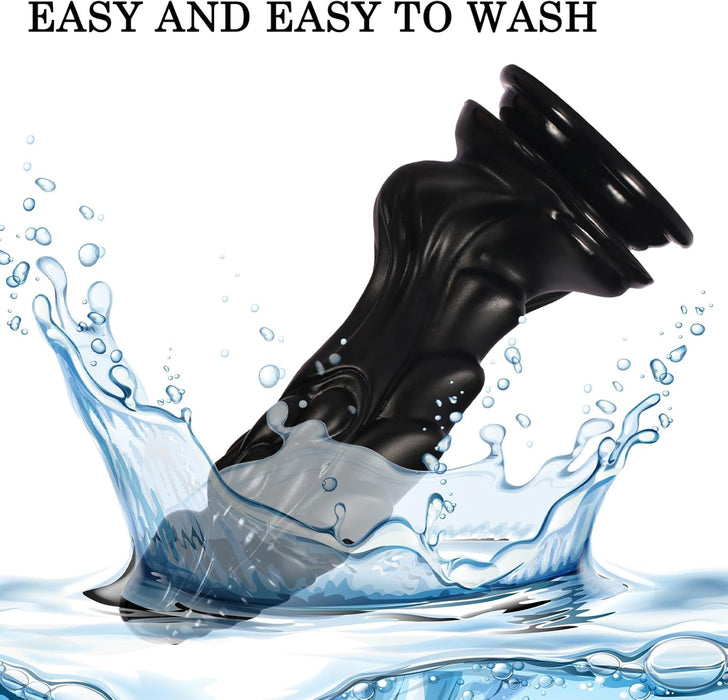 Liels reālistisks pūķa formu dildo ar stipru piesūcekni un tekstūru