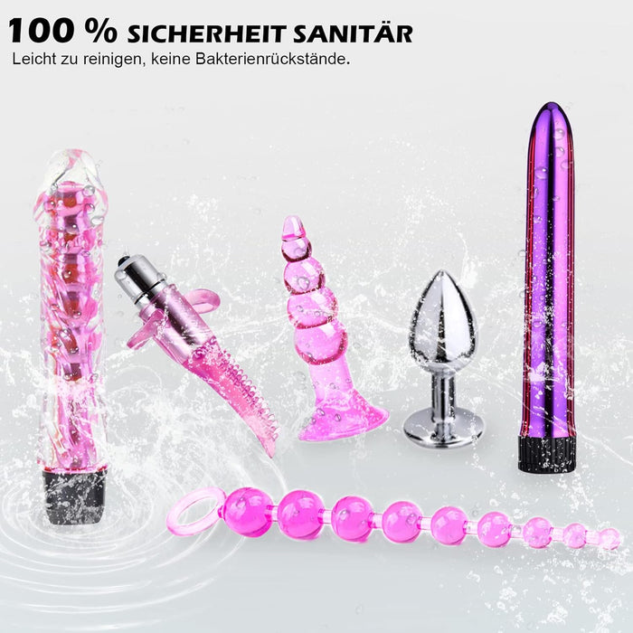 Greznots 16 daļu BDSM komplekts – ērtai un universālai baudai