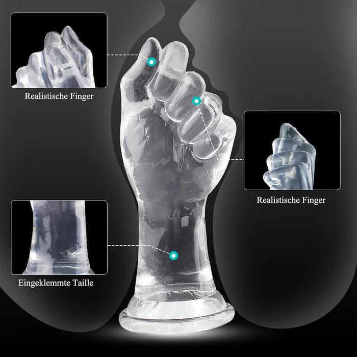 Реалистичный Анальный Фаллос с сильной присоской для Интенсивного Азарта