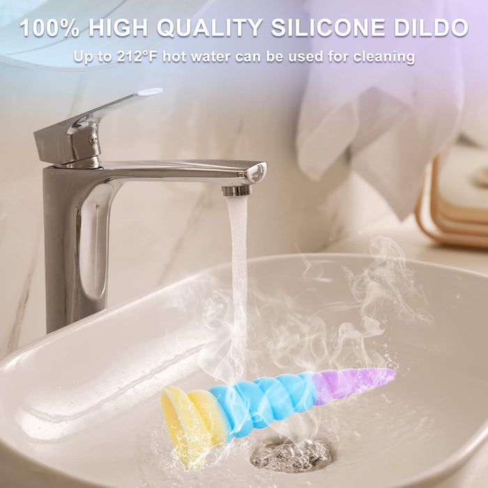 19 cm Reālistisks Iesācēju Dildo ar Spēcīgu Piesūcekni