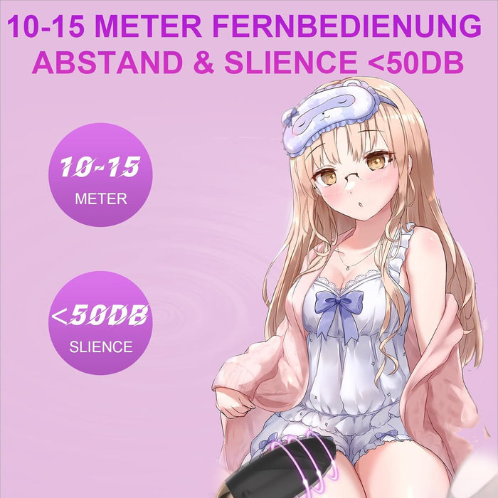 Вибратор Liebeskugeln с сильной присоской и 10 режимами вибрации