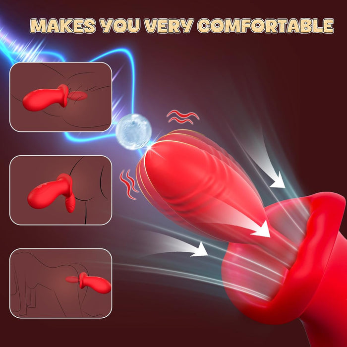 Universāls 2-in-1 klitora un G-punkta stimulator ar 3 sūkšanas un 10 vibrācijas režīmiem