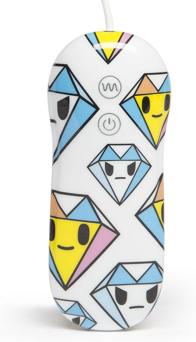 Tokidoki Violets Silikona Diamond Vibrators ar Tālvadību