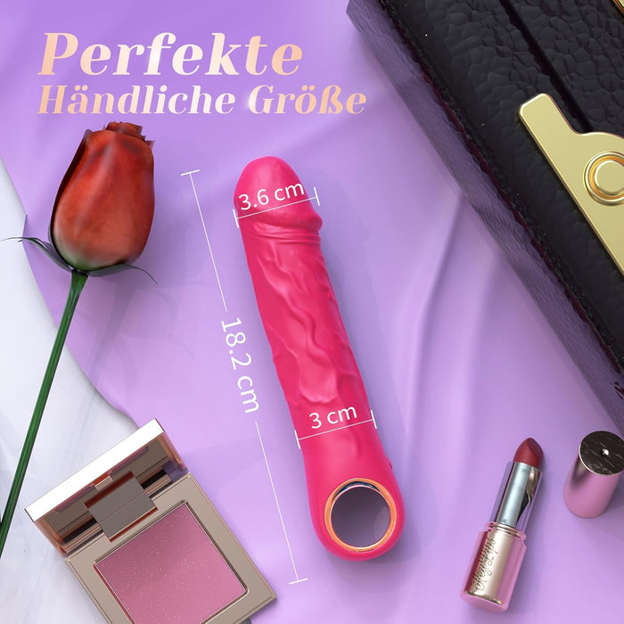 3D Reālistisks Vibrators Pāriem ar 10 Vibrāciju Režīmiem Mājai