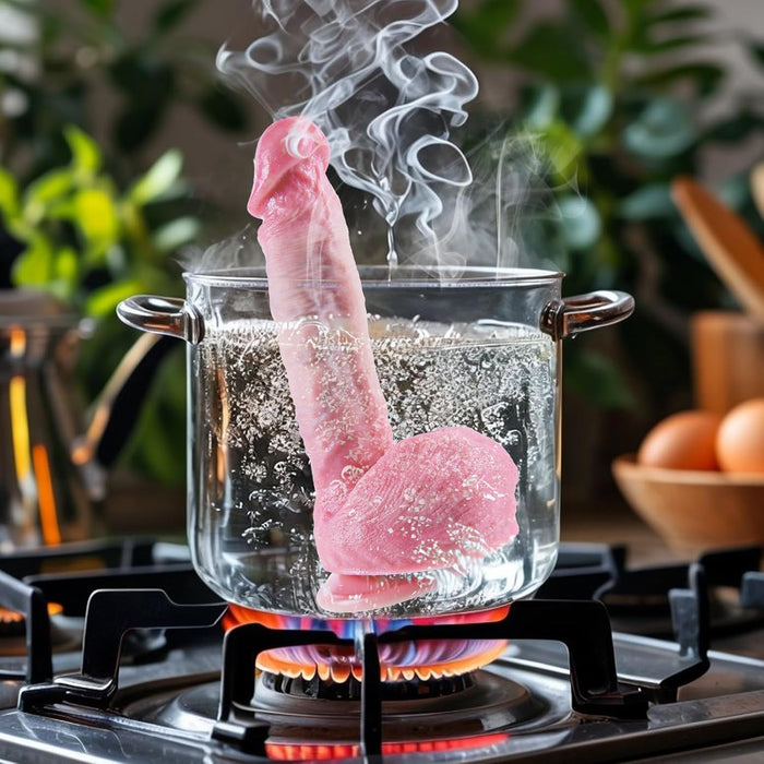 20 cm mīksts reālistisks silikona anālais dildo ar spēcīgu piesūcekni