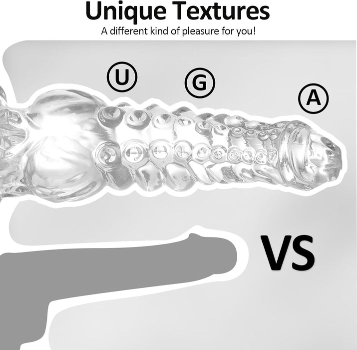 Монстр-дилдо 24 см с сильной присоской в форме щупальца