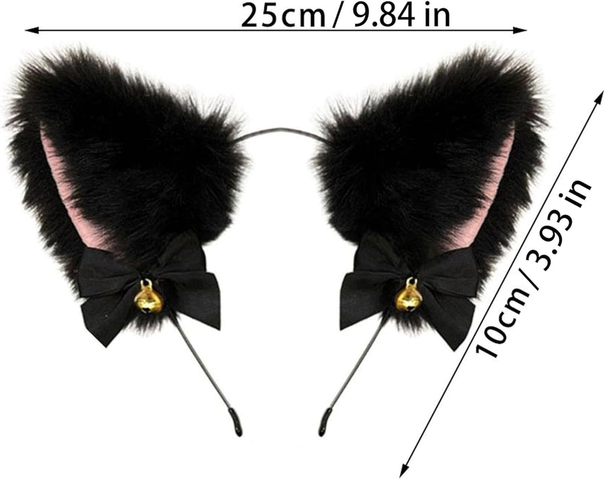 4 gab. Metāla Anālie Dildo ar Lapsas Astēm un Kaķa Ausīm BDSM un Cosplay Rotaļlietas Pāriem