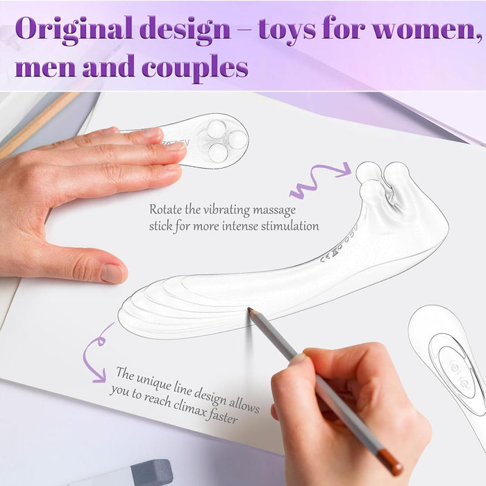 5-in-1 Vibratoru Komplekts Sievietēm ar Vairāk Nekā 50 Stimulācijas Kombinācijām