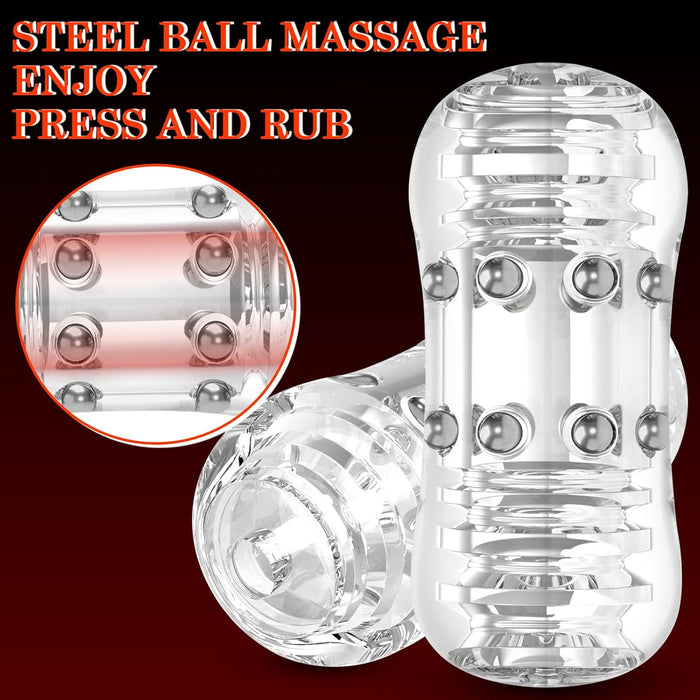 Реалистичный мужской мастурбатор с 3D текстурой и стимуляцией простаты с сильной присоской