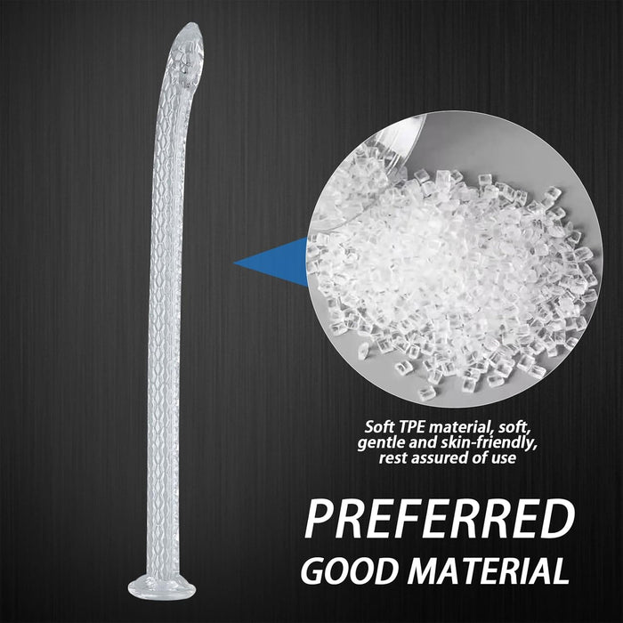 45 см реалистичный дилдо с сильной присоской и текстурой змеи