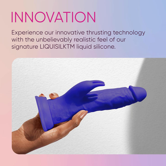 Thruster Rabbit vibrators tumši violetā krāsā ar 7 vibrācijas režīmiem