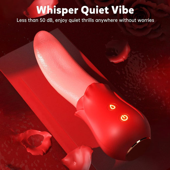 Dildo vibrators sievietēm ar 10 vibrācijas režīmiem – kluss, ūdensdrošs, G punkta un klitora stimuliators