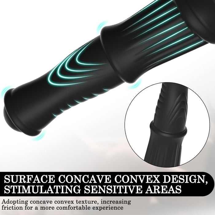 Dildo ar spēcīgu piesūcekni un unikālu faktūru baudījumam