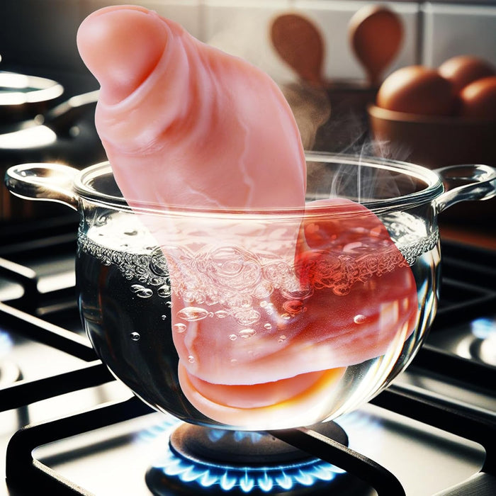 23 cm liels un biezs silikona realistisks dildo ar stipru piesūcekni