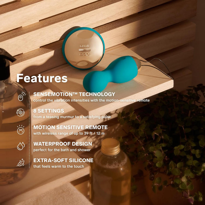 HULA Beads Black – rotējoši, vibrējoši prieka bumbiņas sievietēm