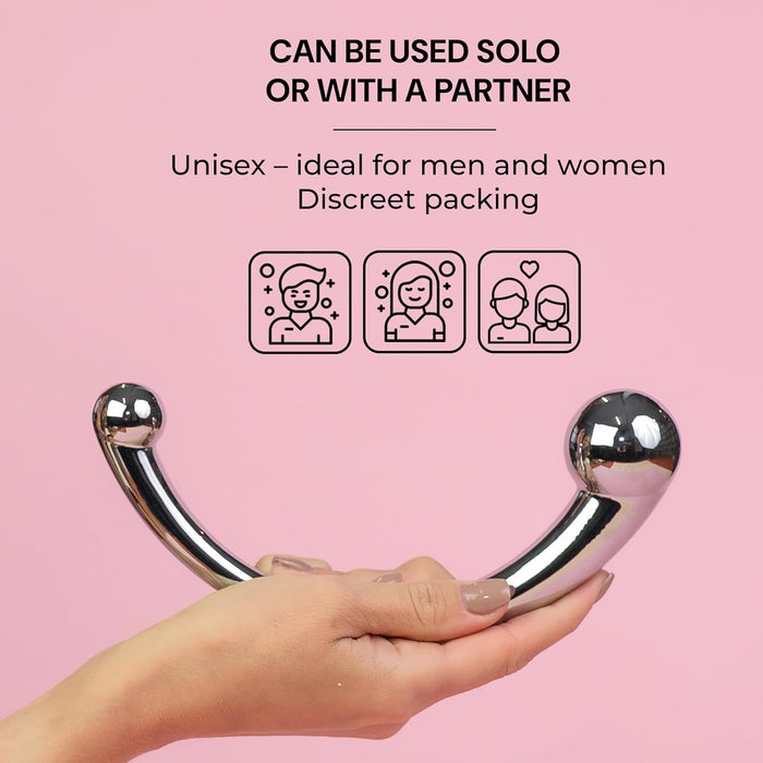 Двусторонний деревянный стек из нержавеющей стали 20 см с сильной присоской