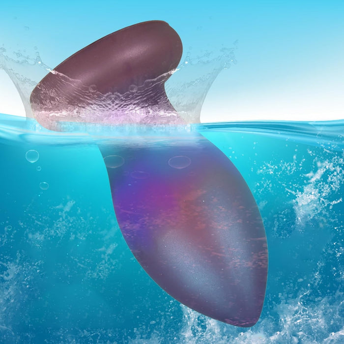 Šķidra silikona anālais plugs ar spēcīgu piesūcekni – ērtībai un baudai