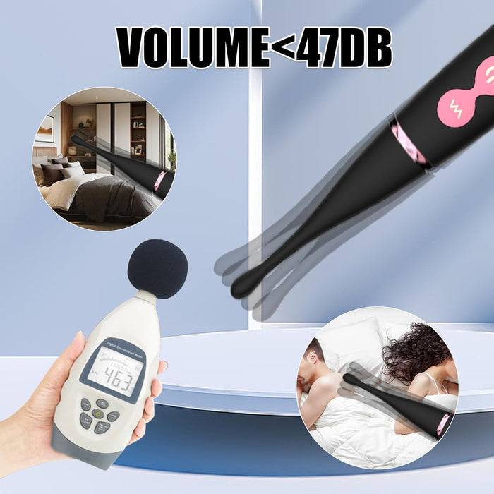 Клиторальный вибратор с G-точкой и 10 режимами вибрации с сильной присоской