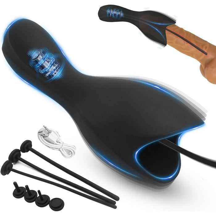 7-in-1 Prostatas Vibrators Vīriešiem no Medicīniskā Silikona