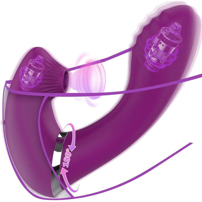 3 vienā G punkta vibrators ar 7 režīmiem un pulsāciju sievietēm