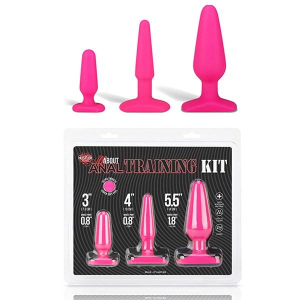 Hustler Pink Anal Training Kit Anal Training Kit