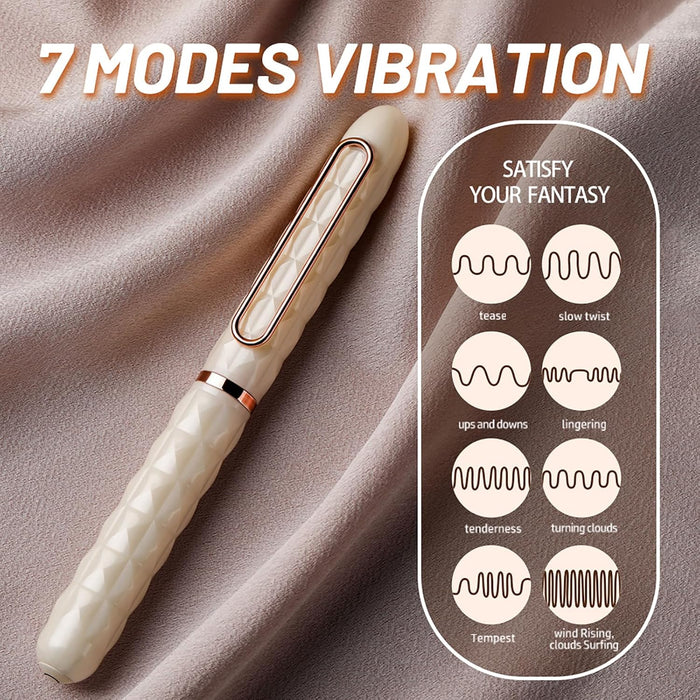 Мини-вибратор с сильной присоской для стимуляции G-точки и сосков