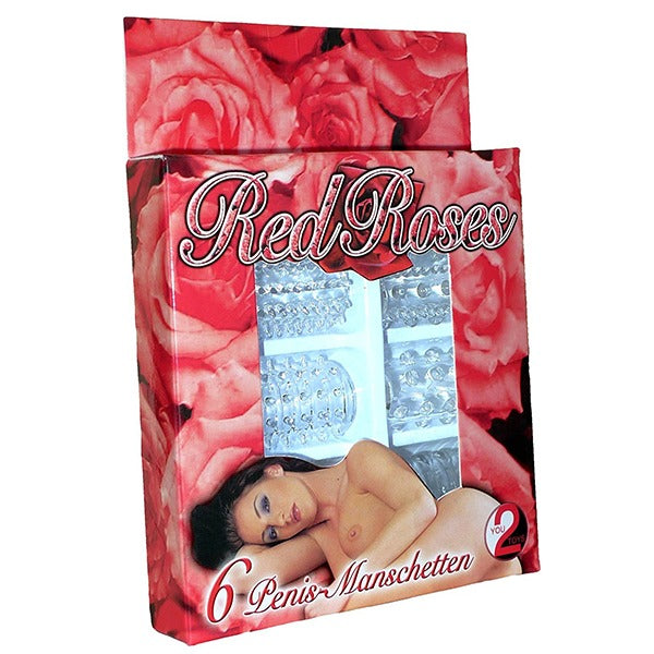 Red Roses dzimumlocekļa piedurkņu komplekts