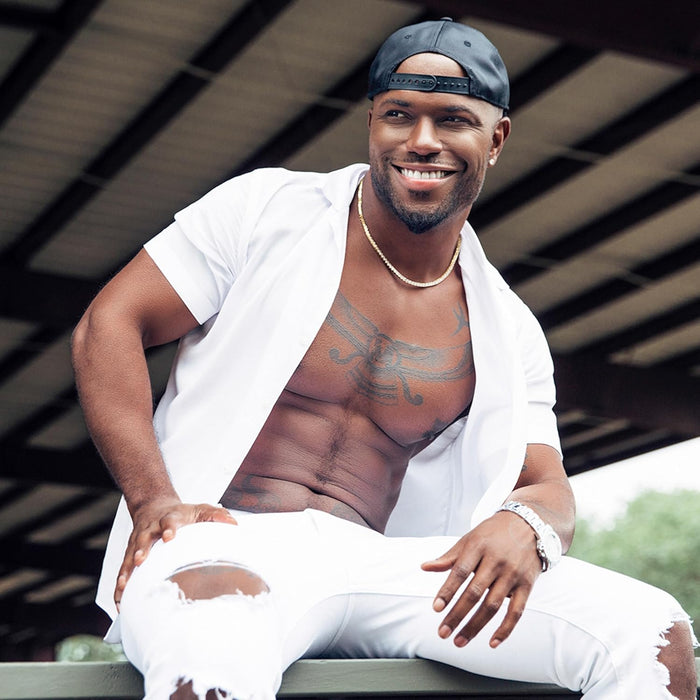 Силиконовый реалистичный дилдо Milan Christopher с сильной присоской