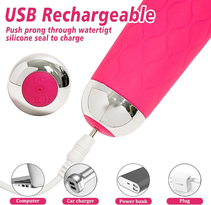 Вибратор с сильной присоской для стимуляции G-точки и клитора с 8 режимами