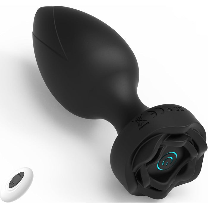 Anālais vibrators ar 9 vibrāciju režīmiem un tālvadību pāriem