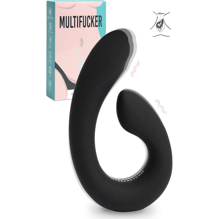 Дискретный вибратор для клитора и влагалища с сильной присоской для пар